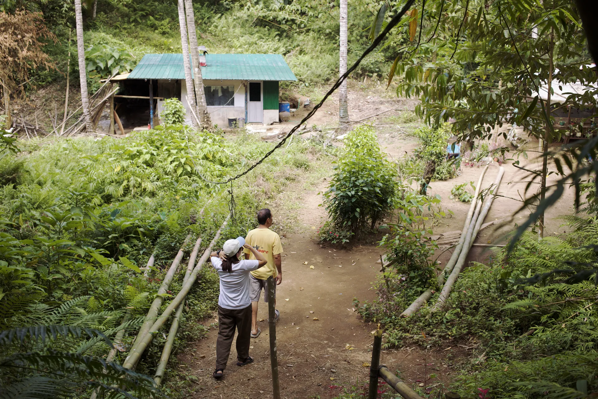 Victor Esmeris on the way to his current distiller