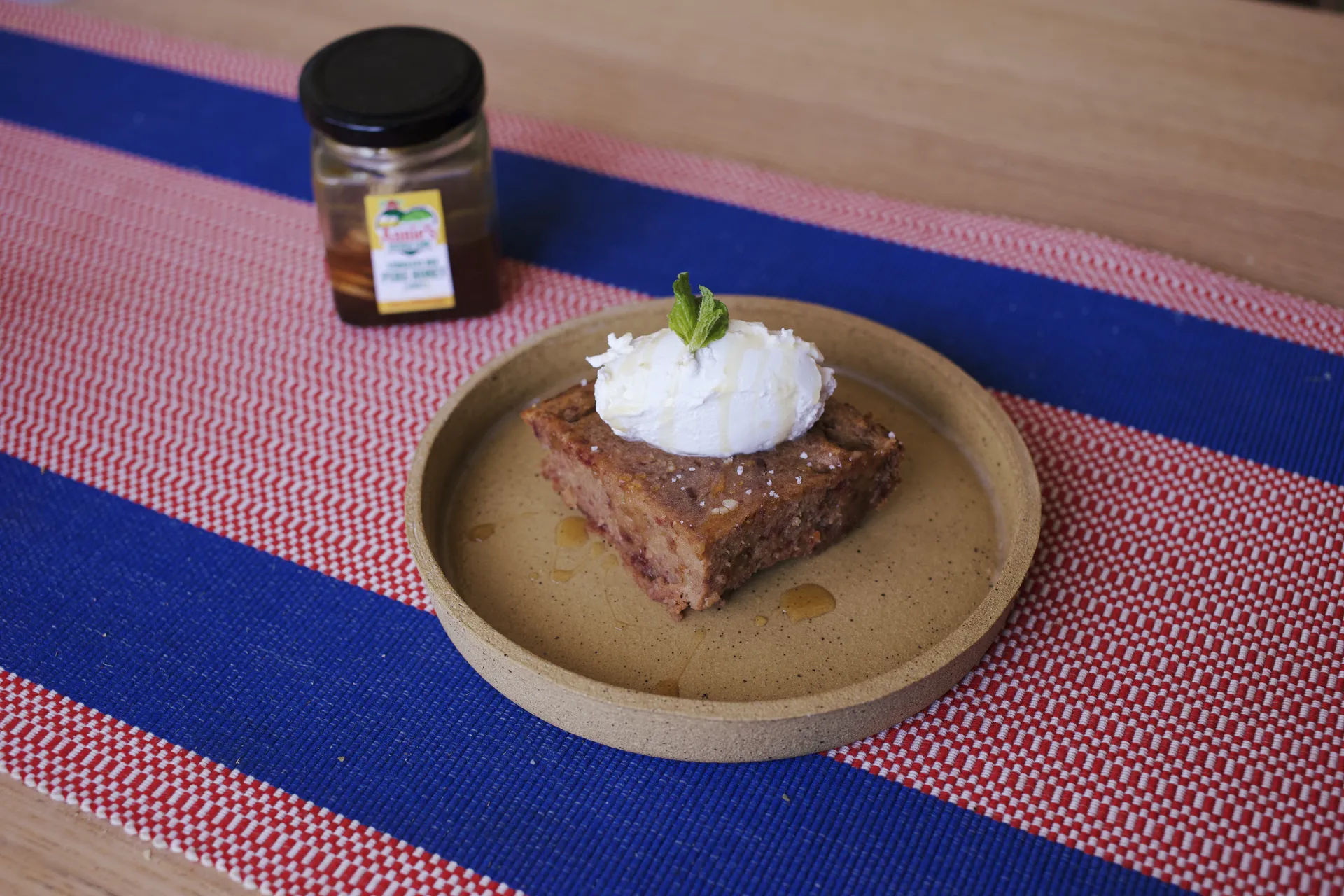 Food For the Gods Pan De Sal Bread Pudding finished.