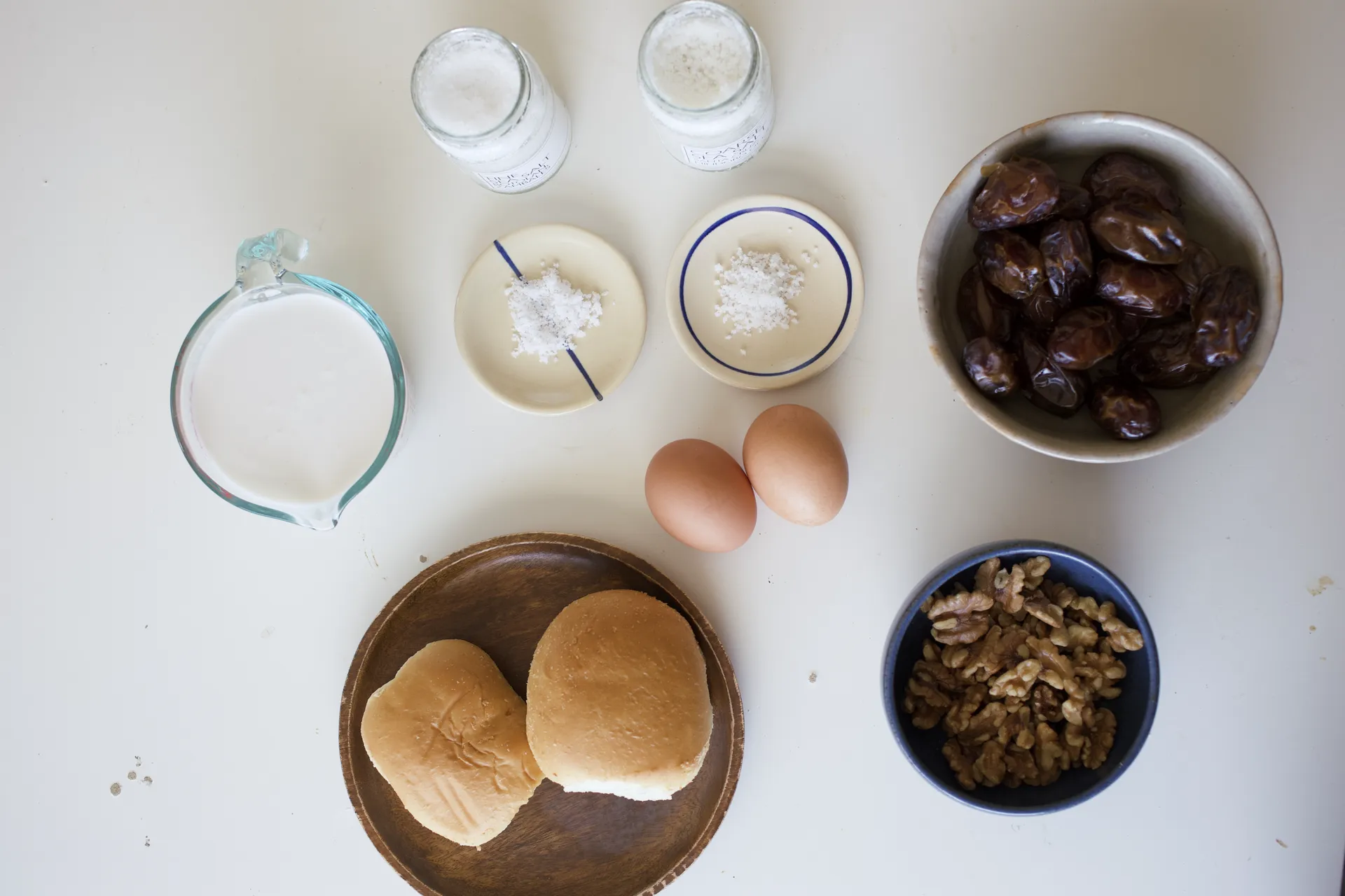 Ingredients for Food For the Gods Pan De Sal Bread Pudding